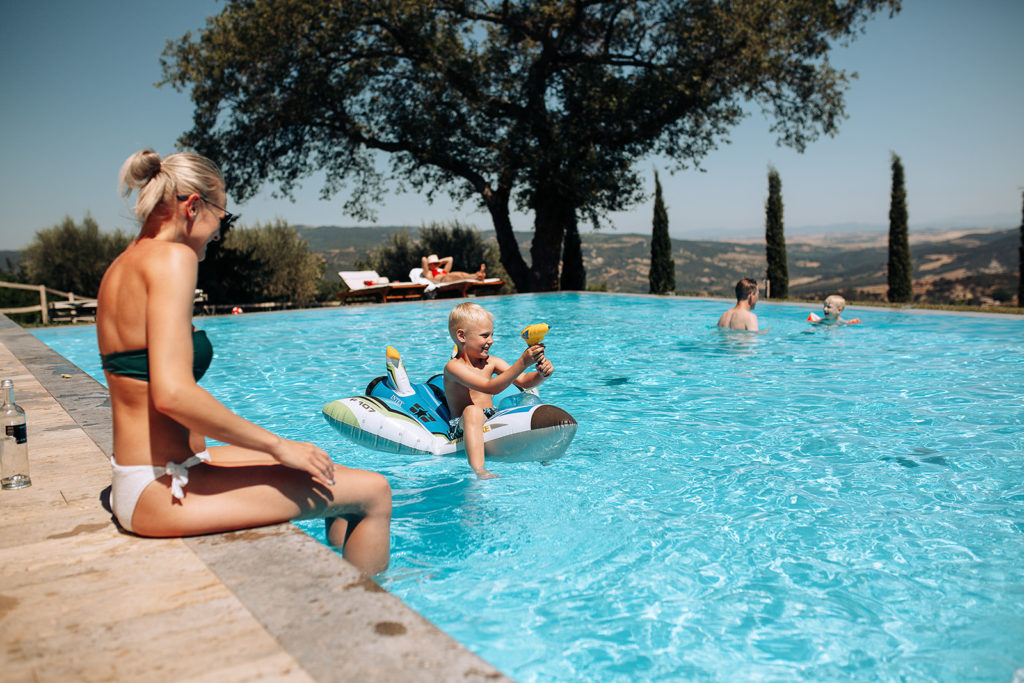 Day by the pool